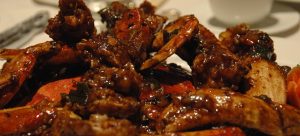 Crab in Black Bean Sauce